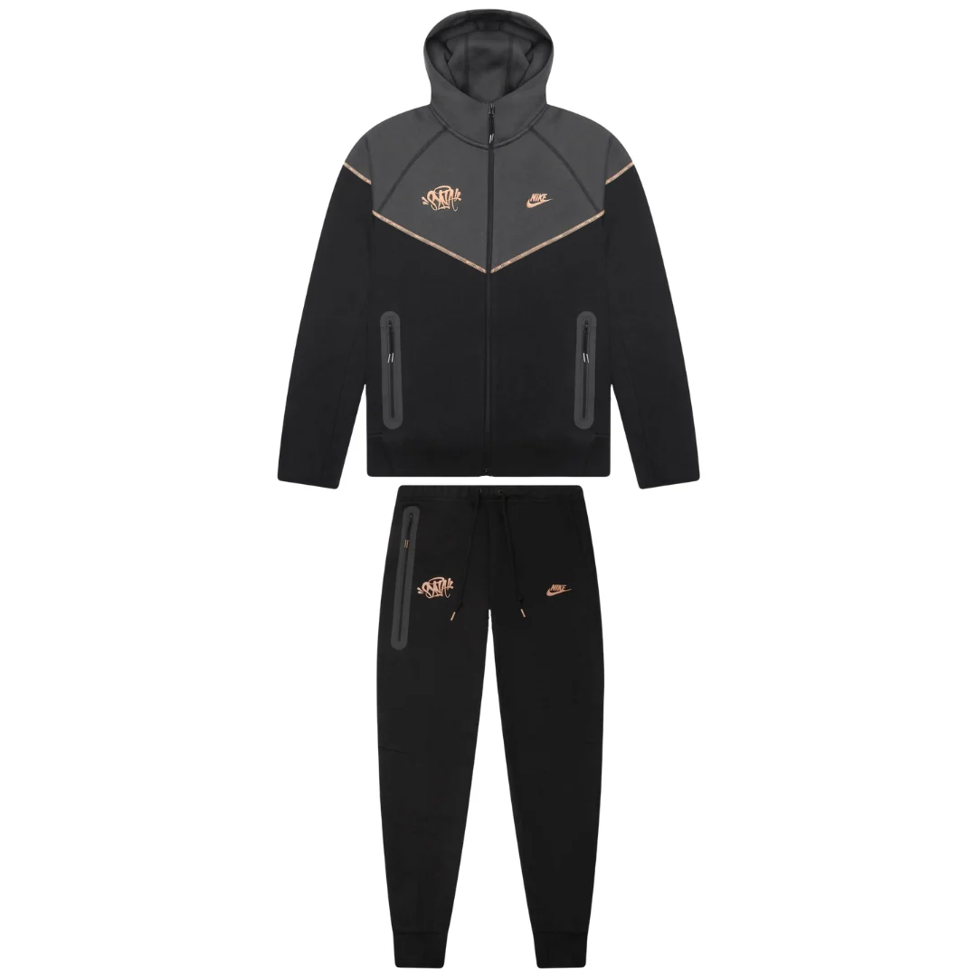 NKE Syna Tech Black Tracksuit