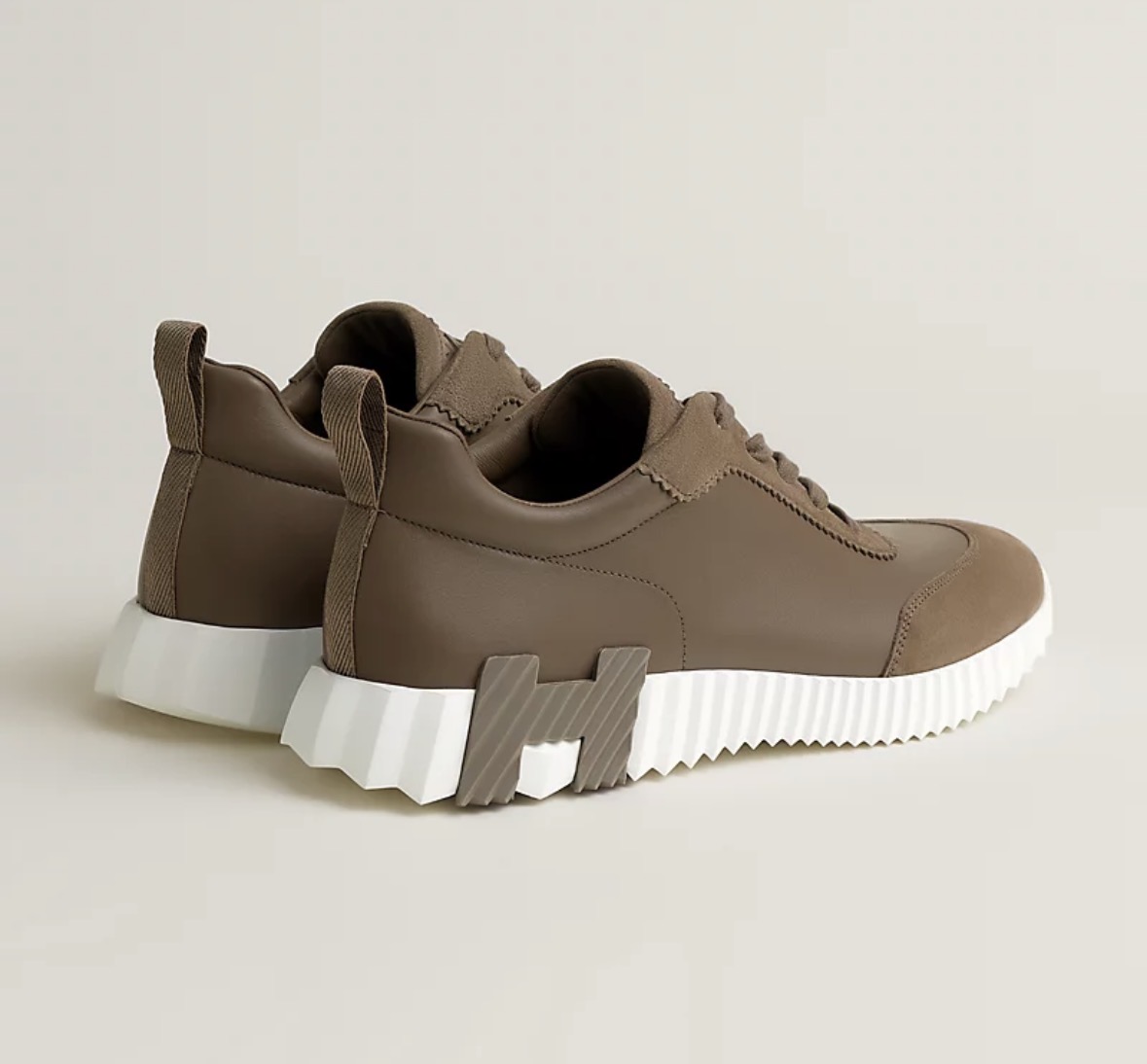 Herme Bouncing Sneaker Brown