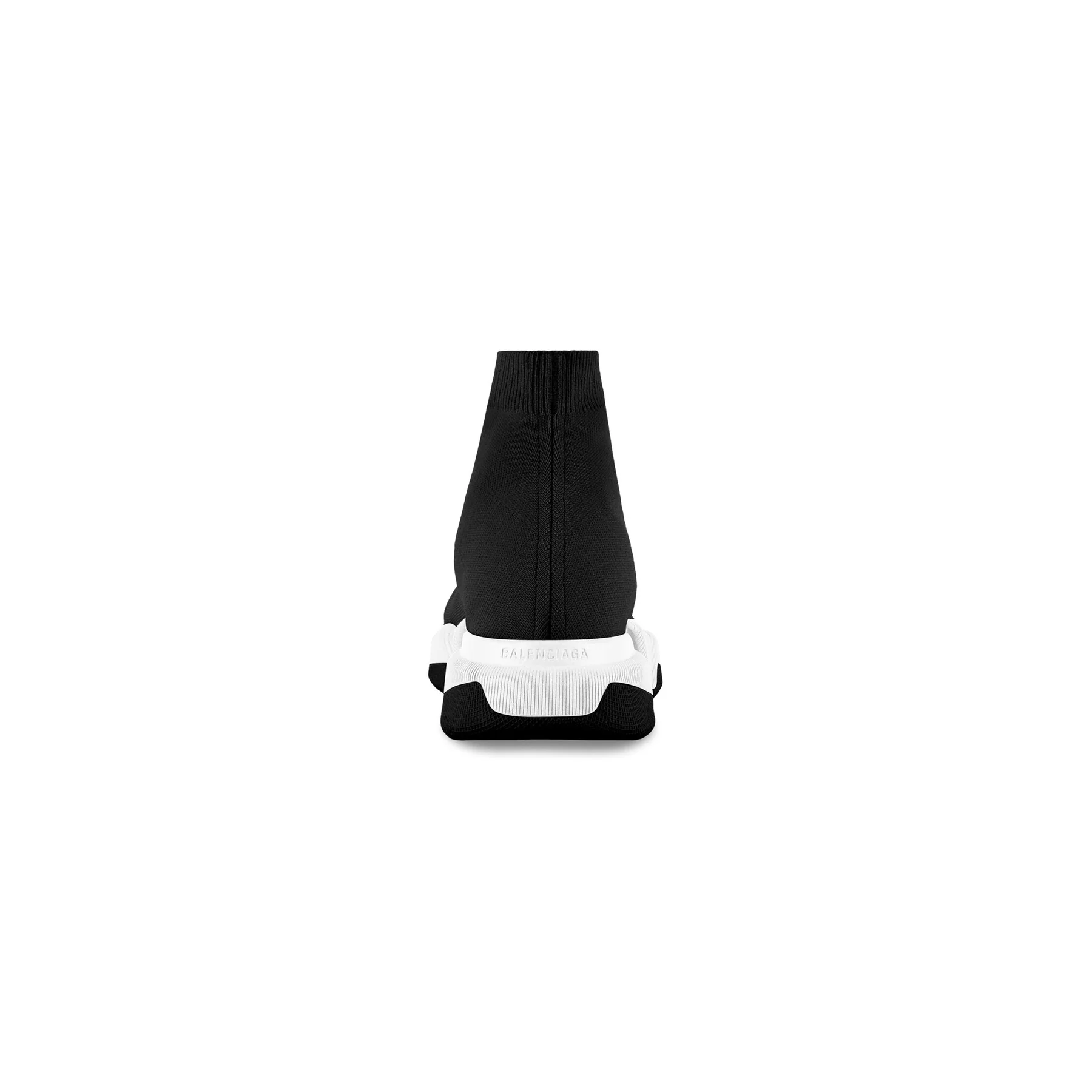 Balenciga Speed Shoes in Black and white V2