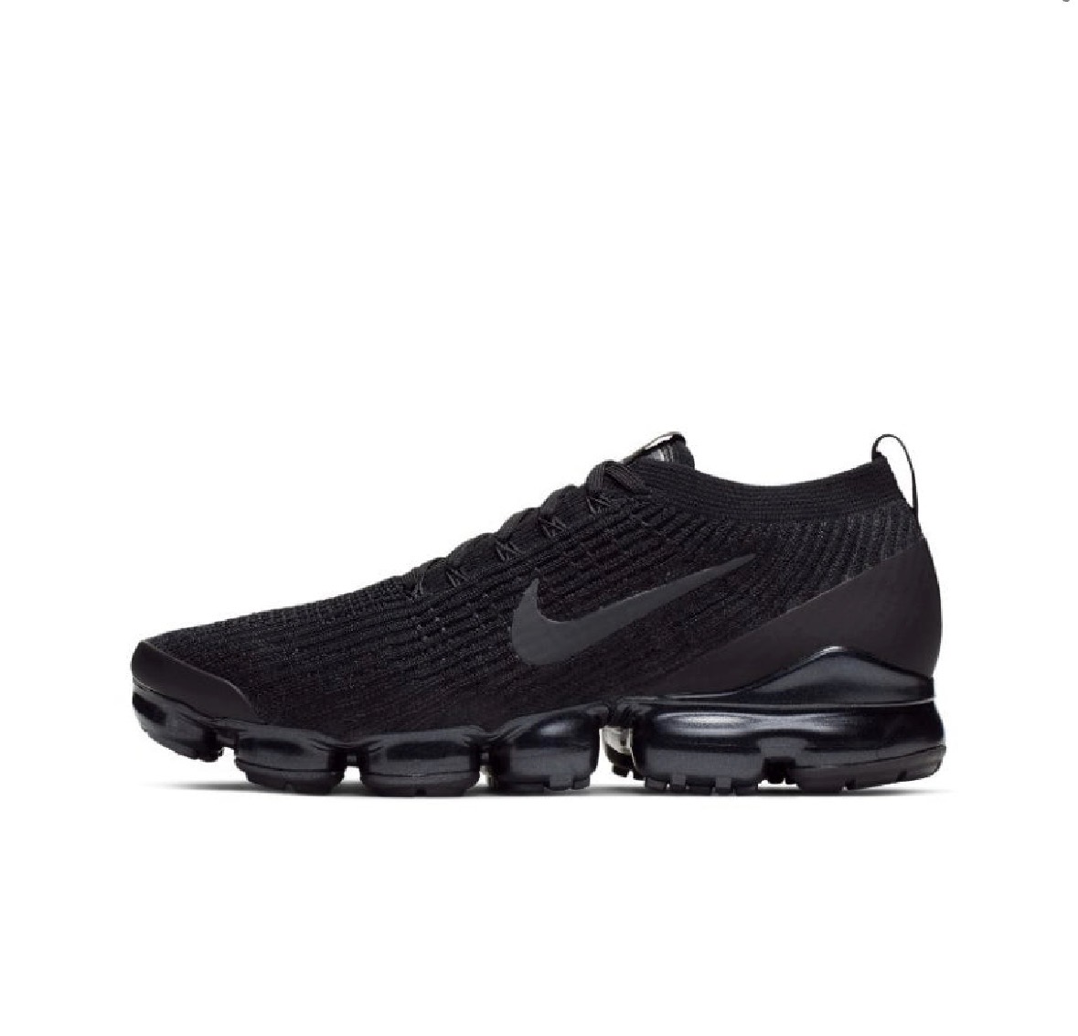 NKE Vapormax FlyKnit 3.0 Triple Black