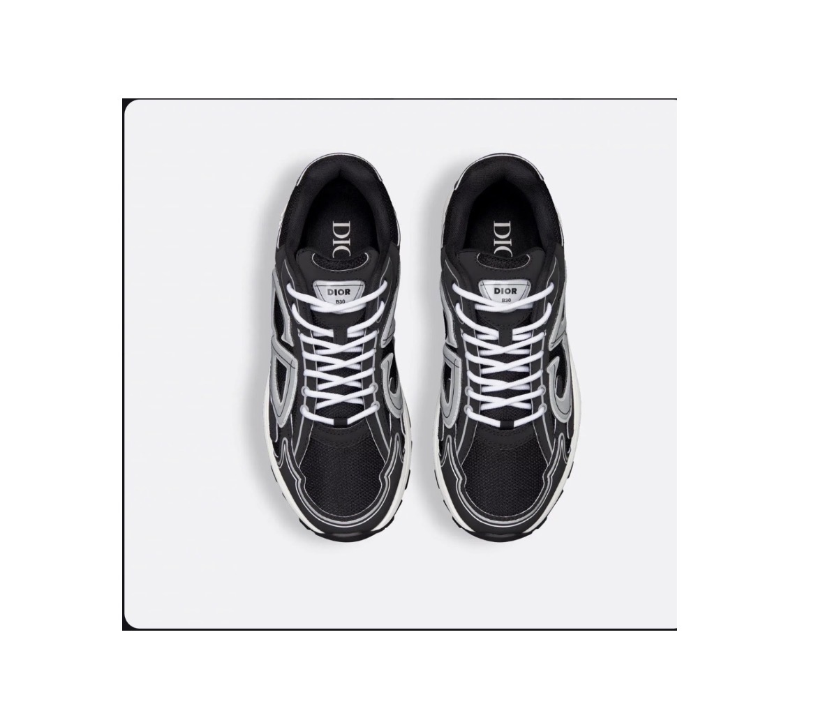 B30 Shoes C.D Black White