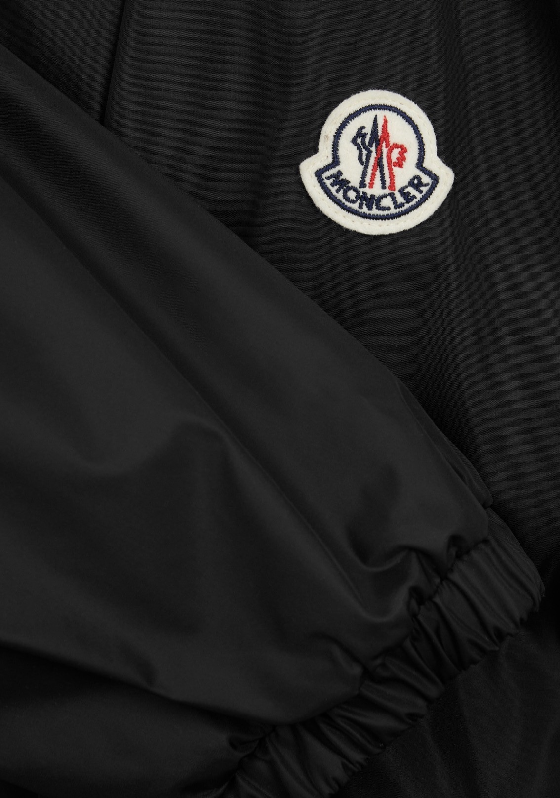 Monclr Windbreaker jacket in black
