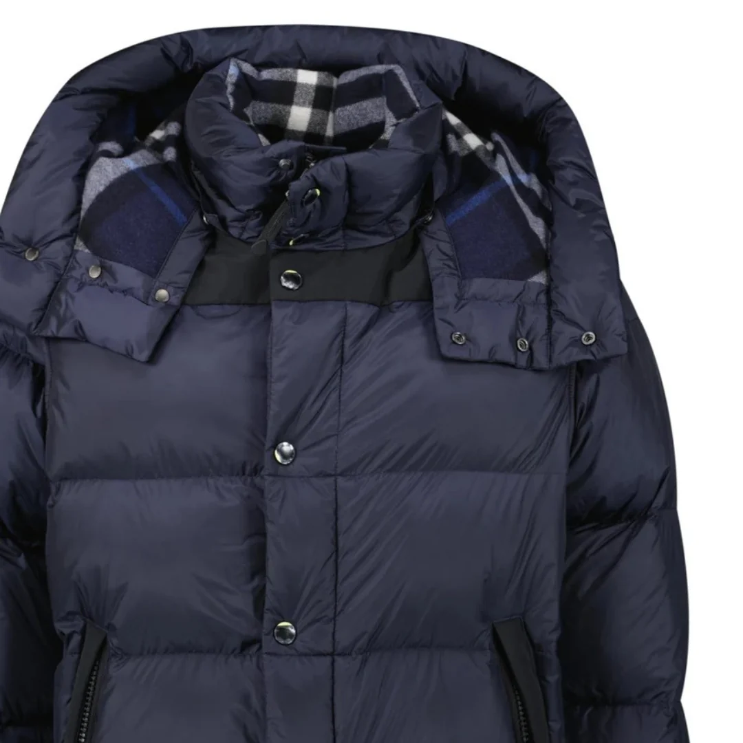 Brbrry Jacket BB Leeds Navy Detachable Men