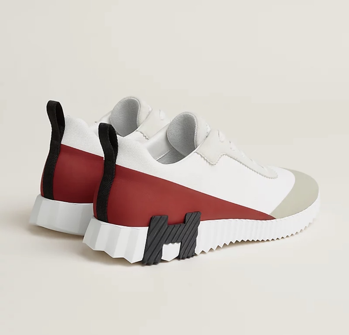 Herme Bouncing Sneaker Multicolore Blanc