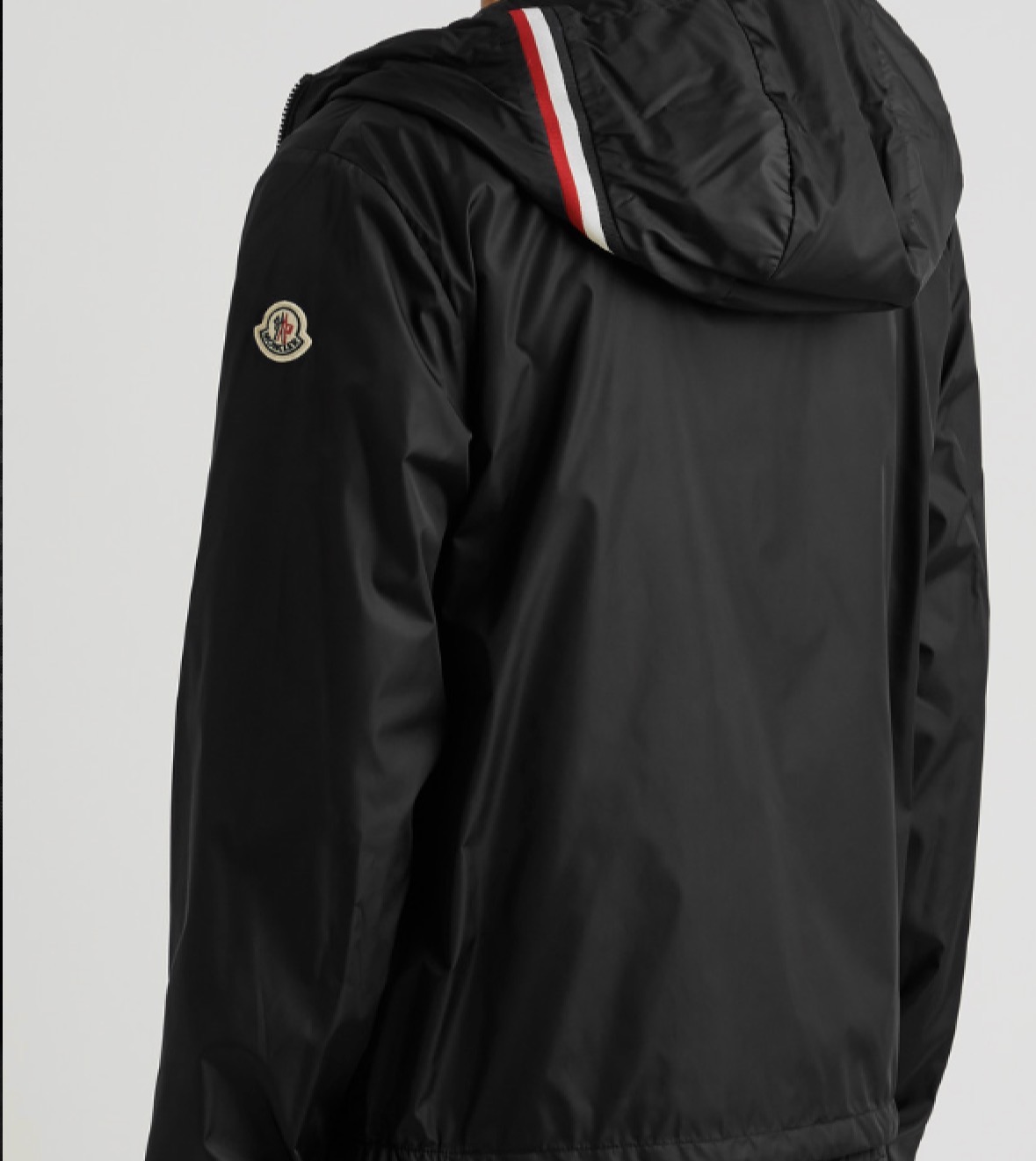 Monclr Windbreaker jacket in black