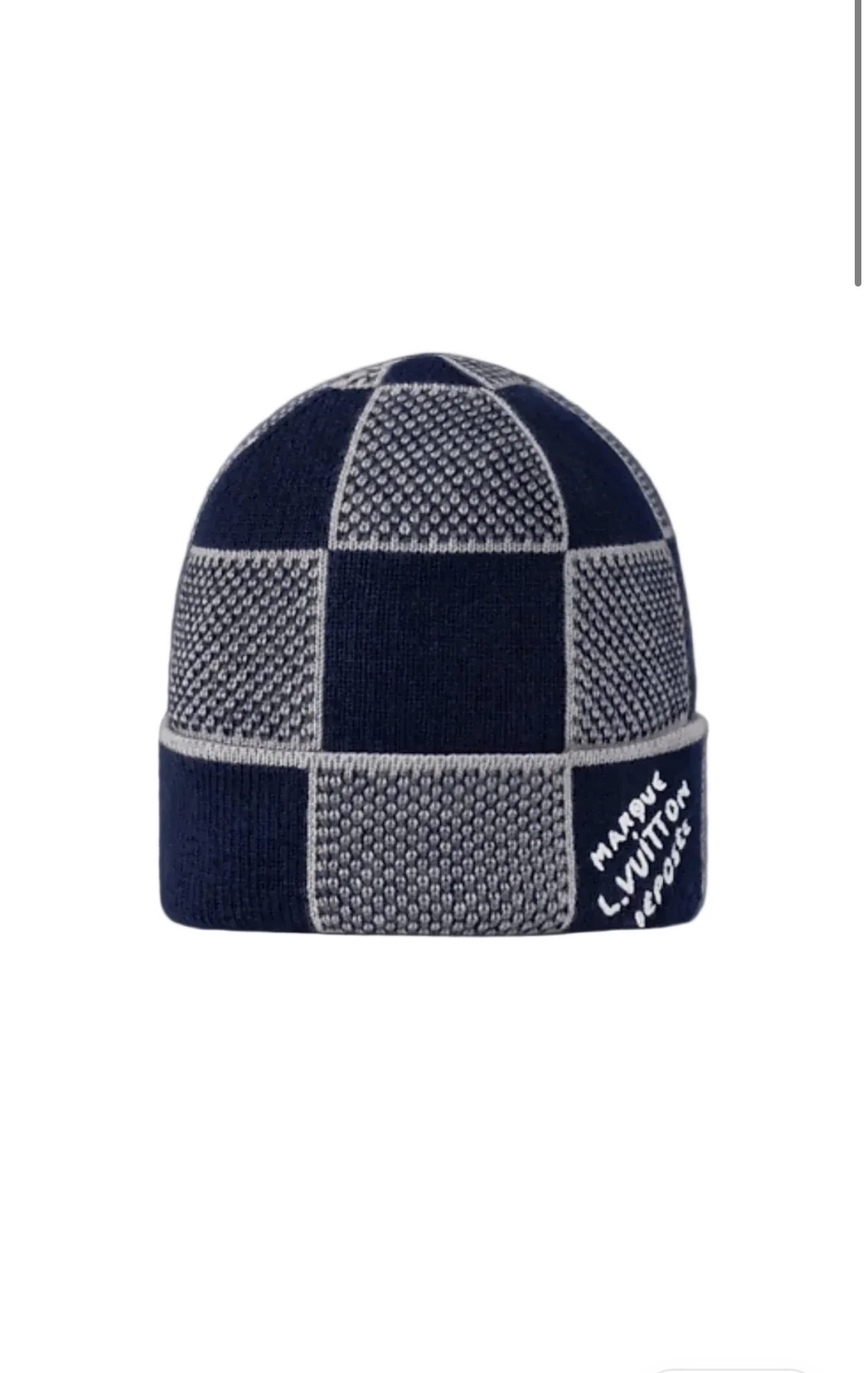 Louis Heritage Damier Beanie in 3 Colors