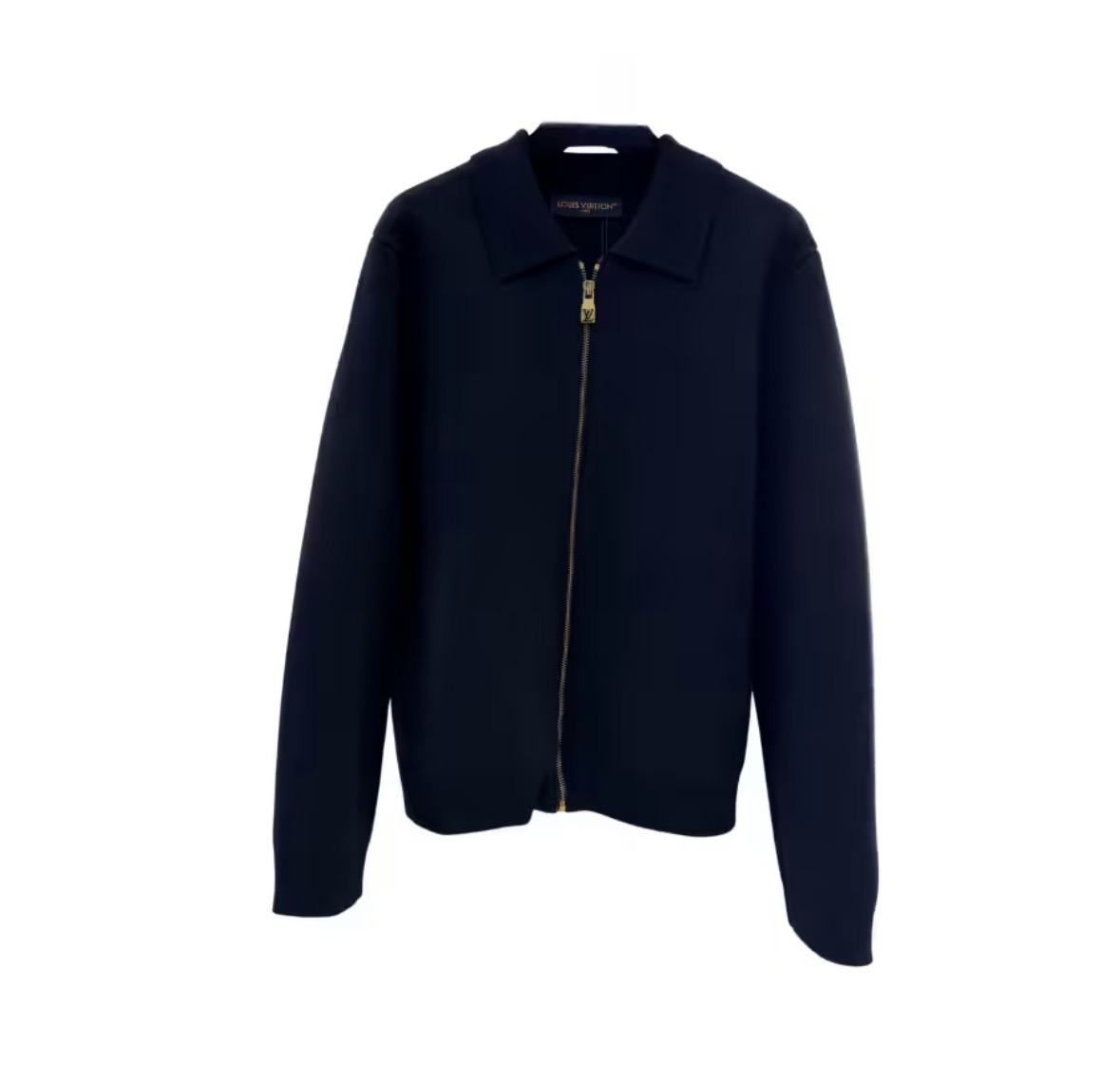 Louis Navy Blue Zip Sweatshirt