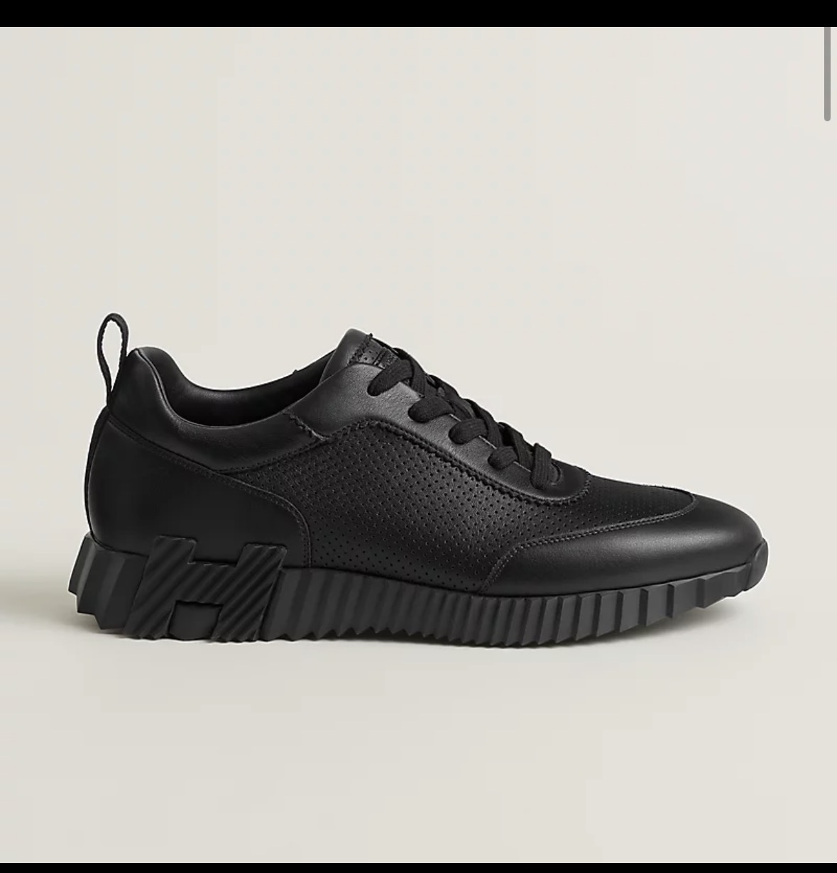 Herme Bouncing Sneaker Noir