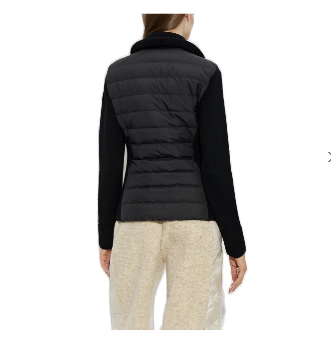 Monclr Cardigan Women Zip-Up Padded