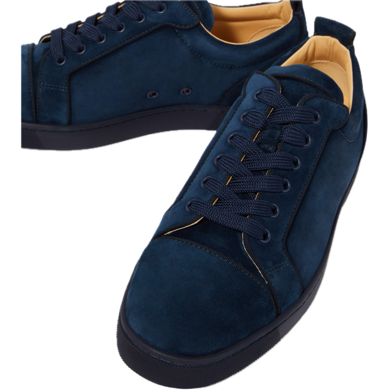 Loubs Shoes In Navy Blue