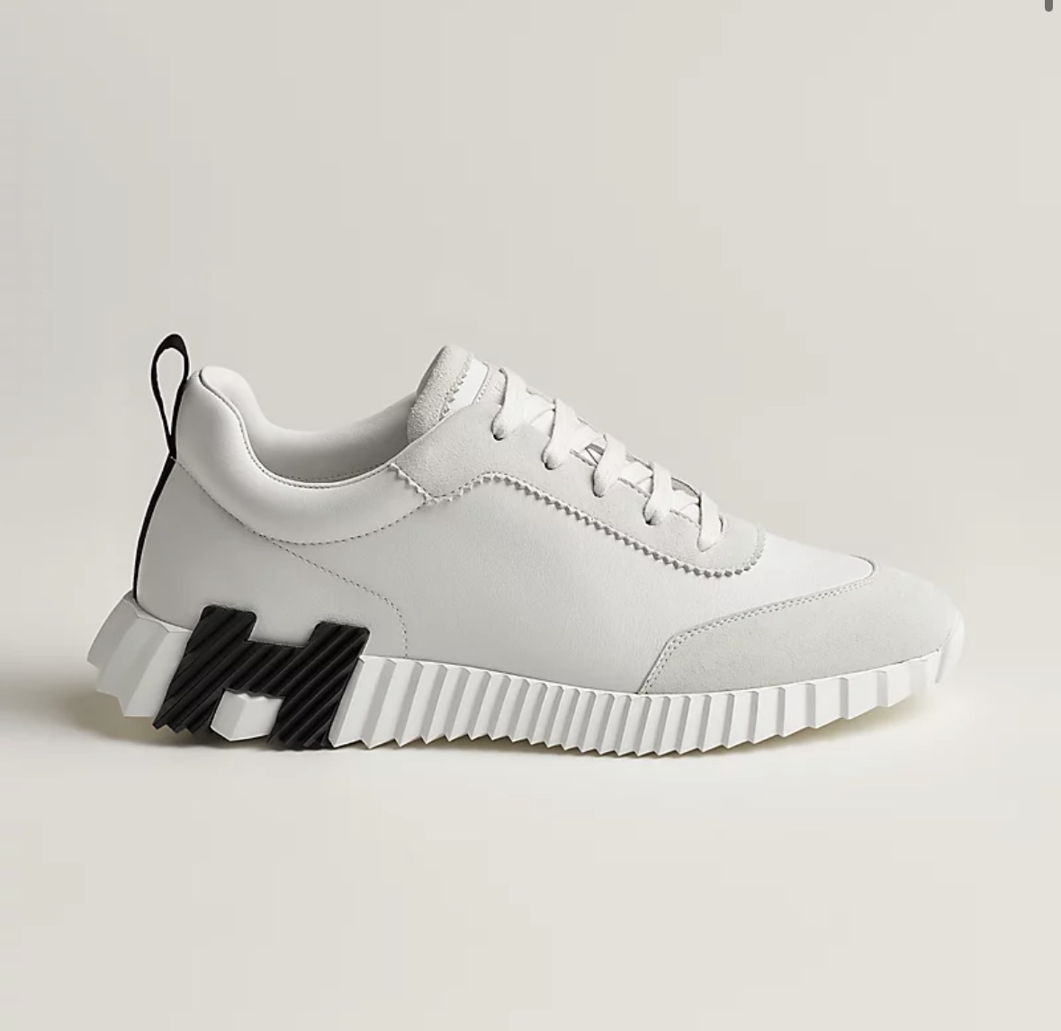 Herme Bouncing Sneaker Blanc