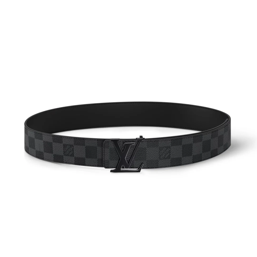 Louis Black Belt and Buckle