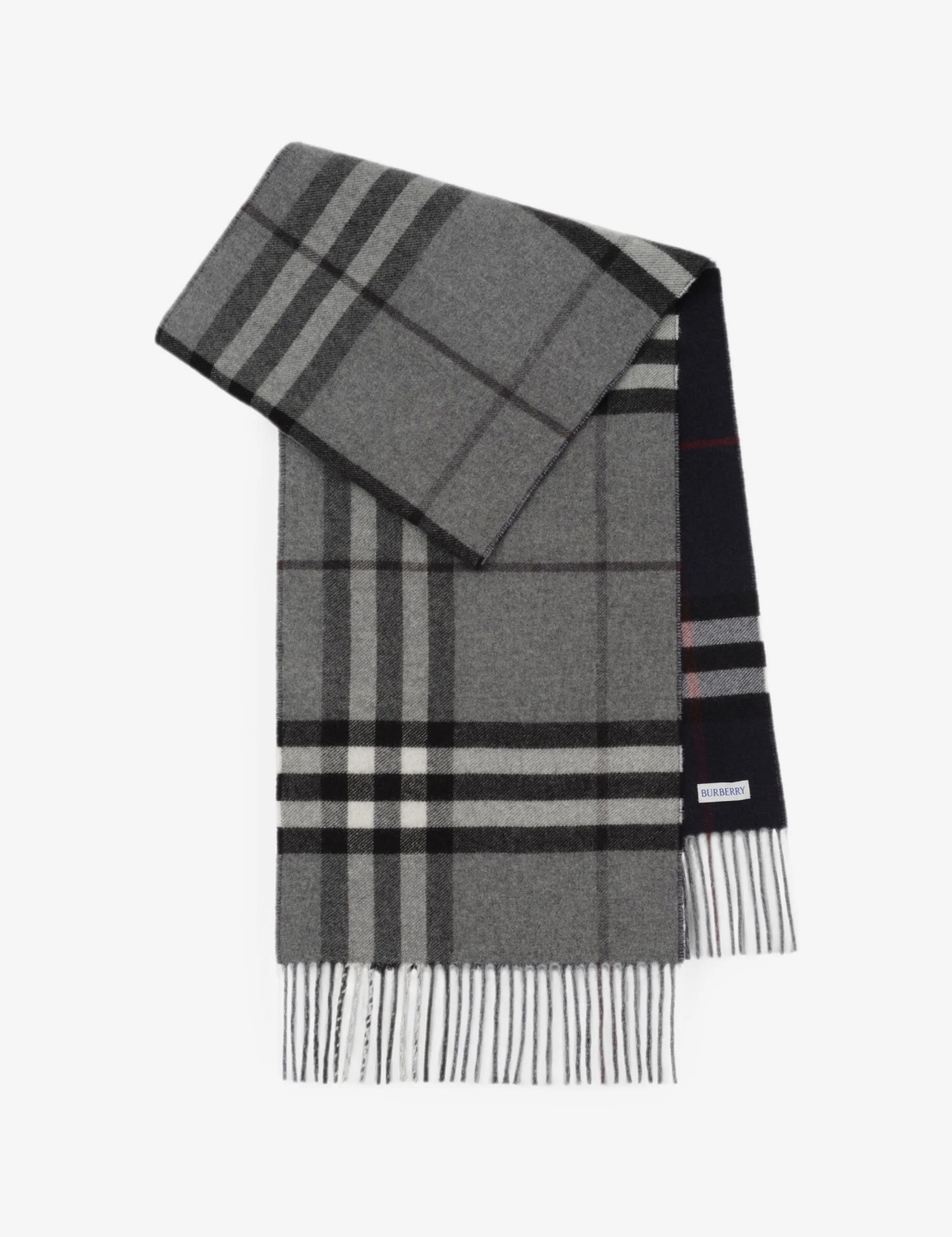 Brbrry Reversible Check Scarf