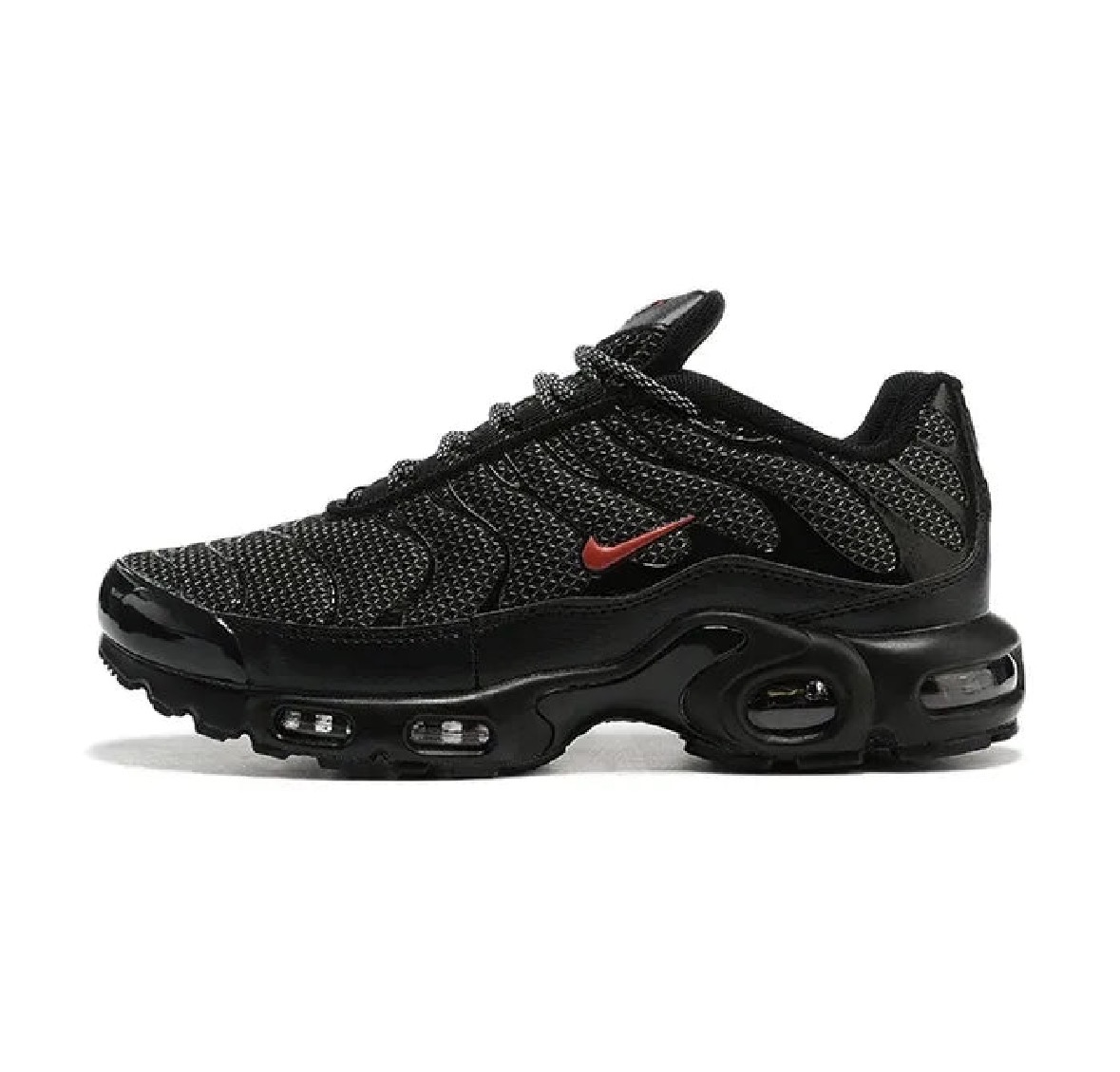 NKE TN Sneakers Red Black