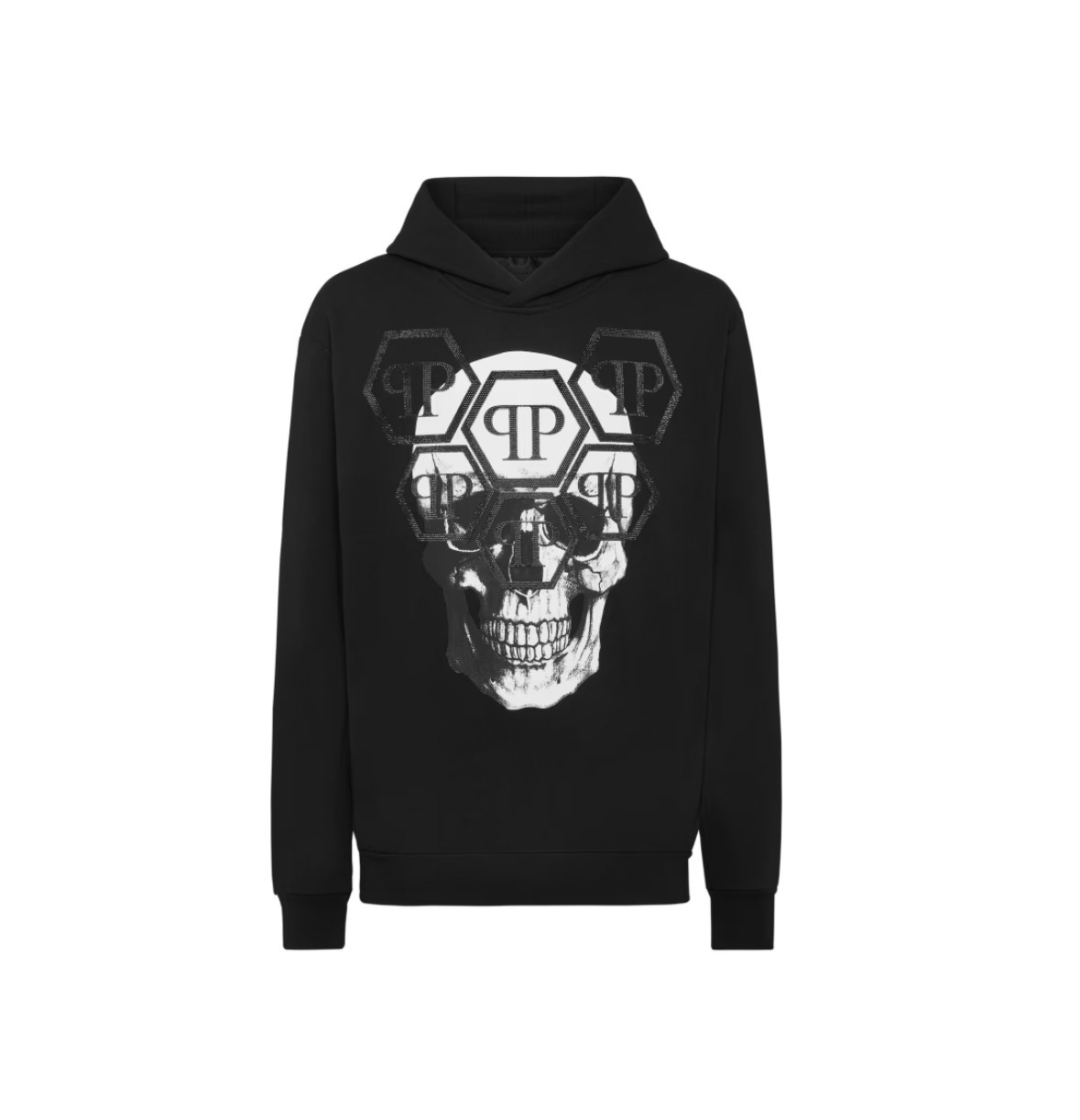 Plein Hoodie Sweatshirt LS Skull