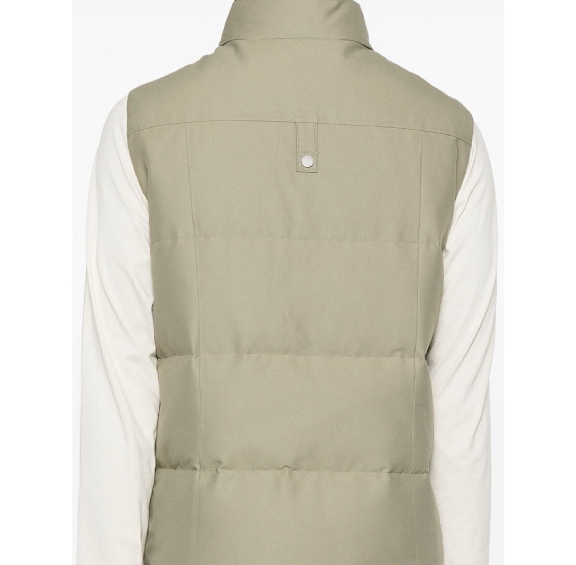 Moose padded down Khaki Vest
