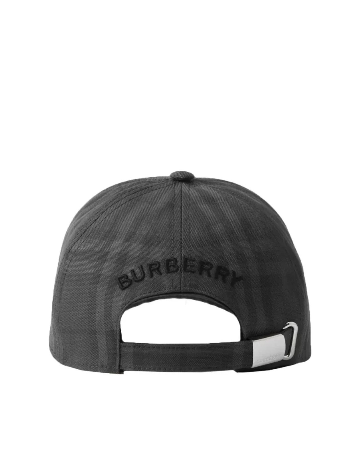 Brbrry Cap Check in Black