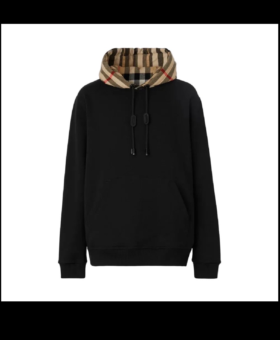 Brbrry Hoodie in Black