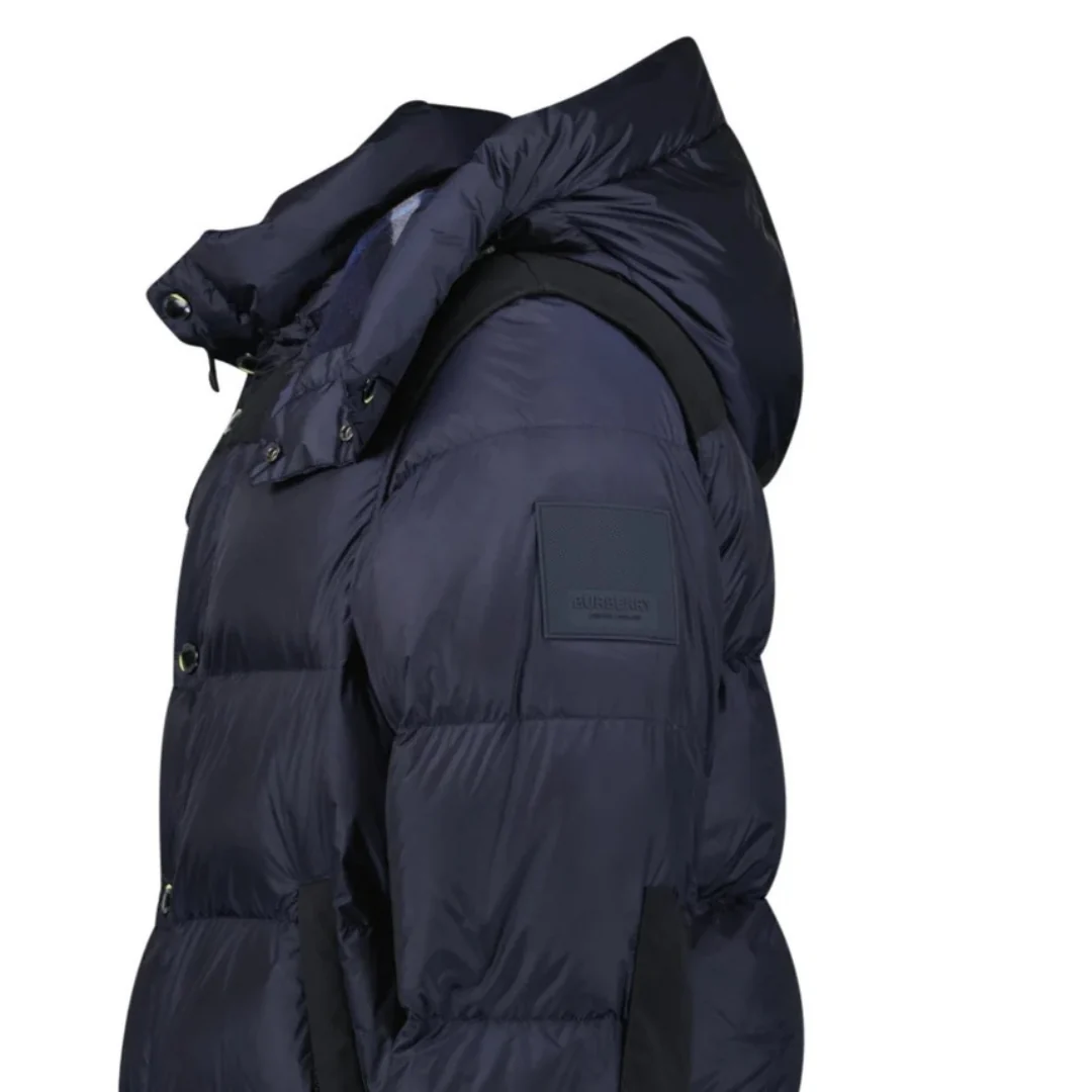 Brbrry Jacket BB Leeds Navy Detachable Men