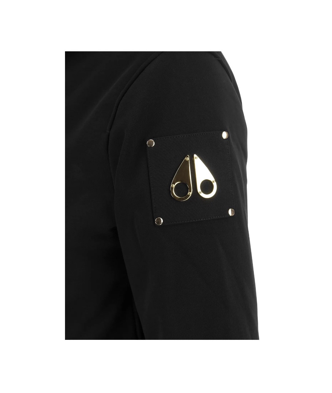 Moose Bunny Zip-Up Gold logo Hoodie