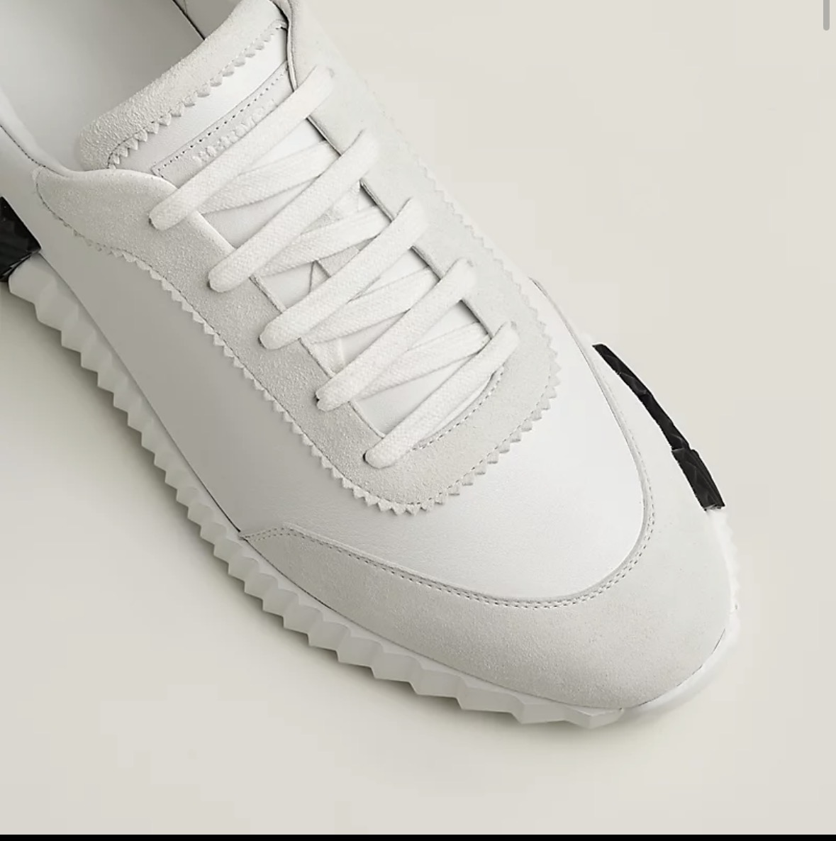 Herme Bouncing Sneaker Blanc