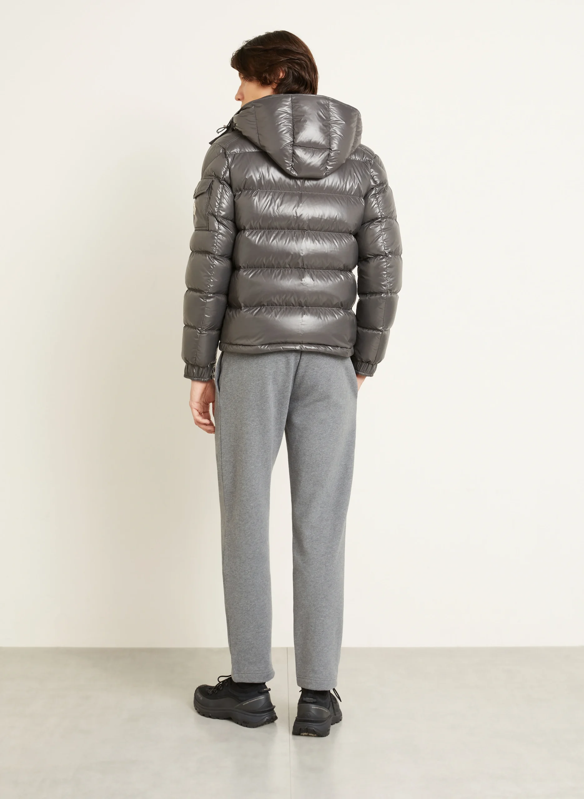 Monclr Down Jacket in Grey