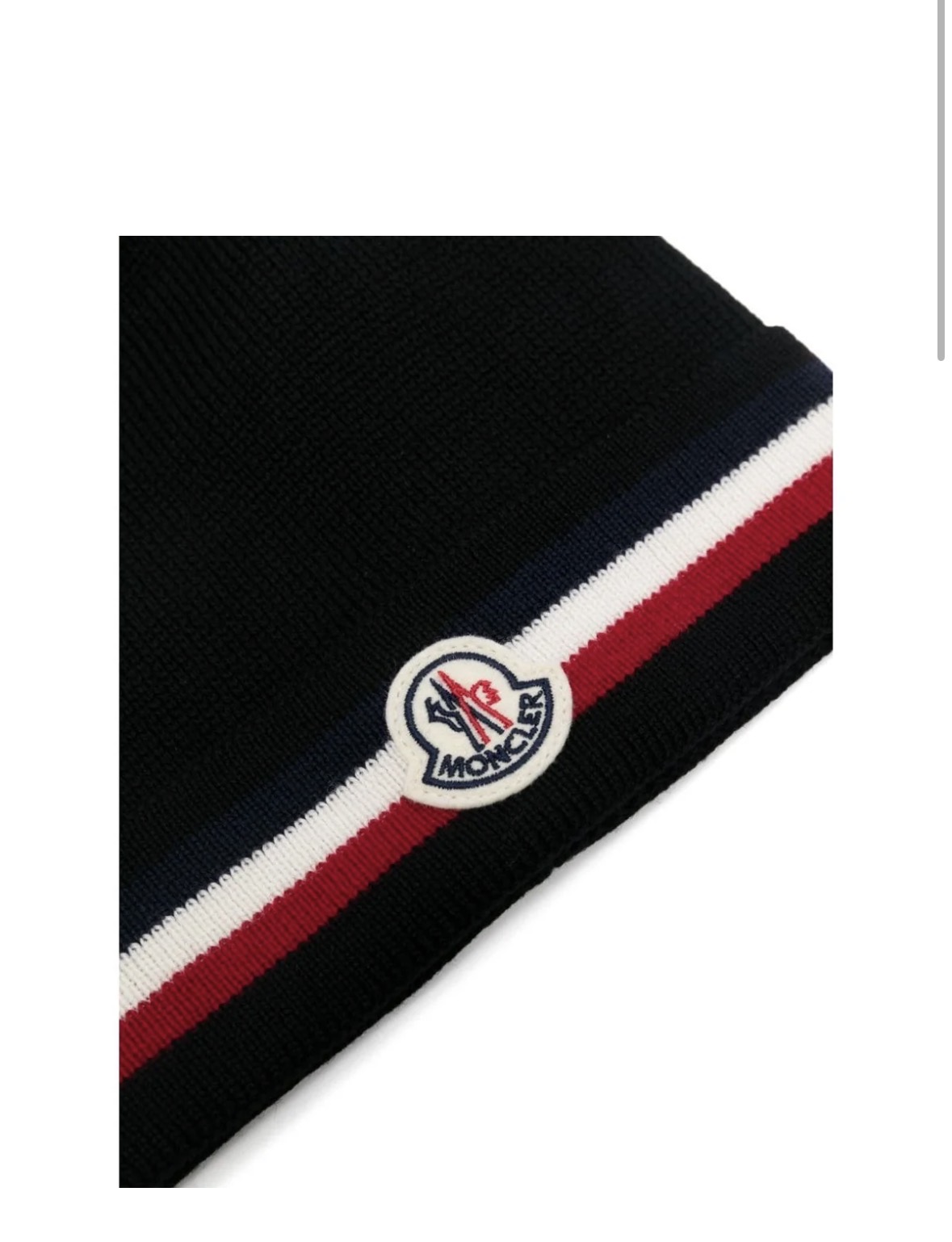 Monclr Black Beanie