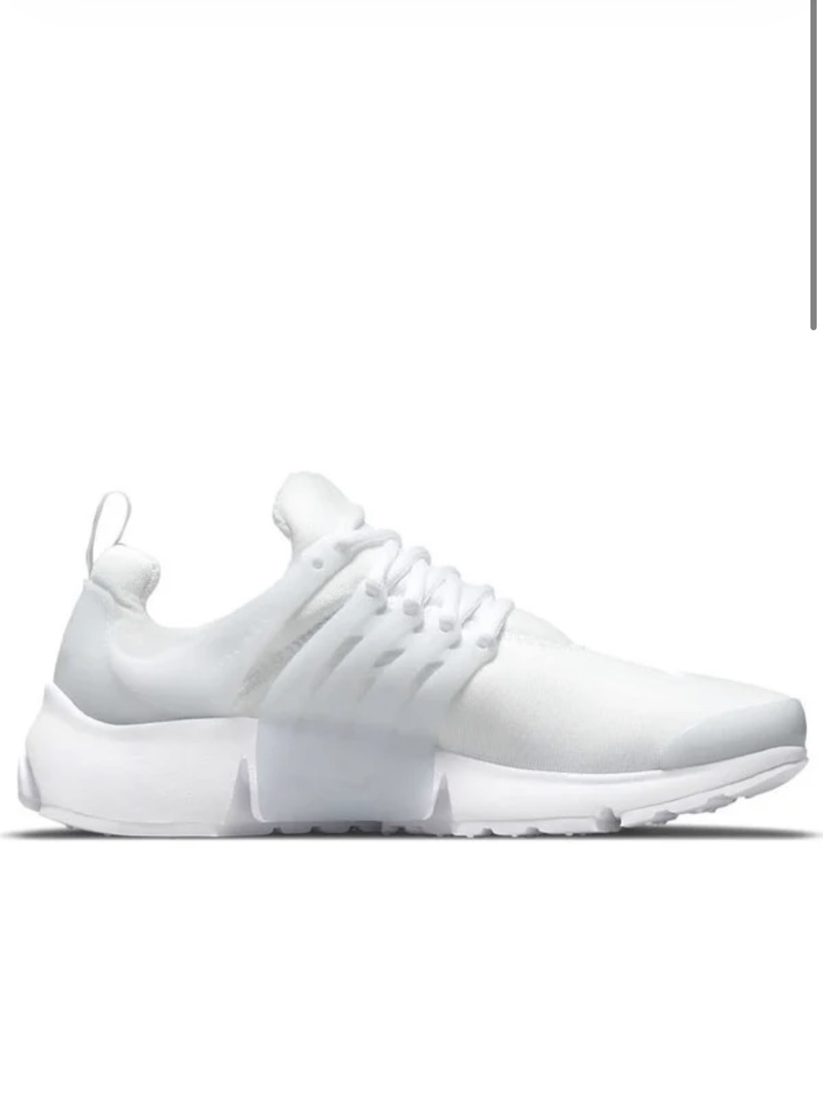 NKE Presto in Triple White