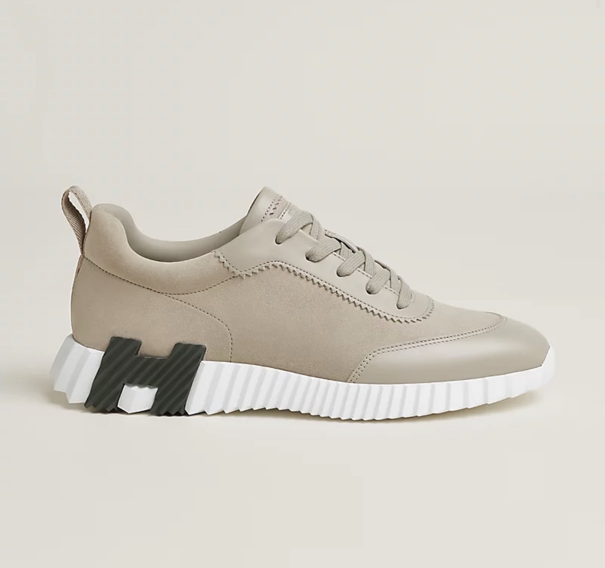 Herme Bouncing Sneaker Beige Esquisse