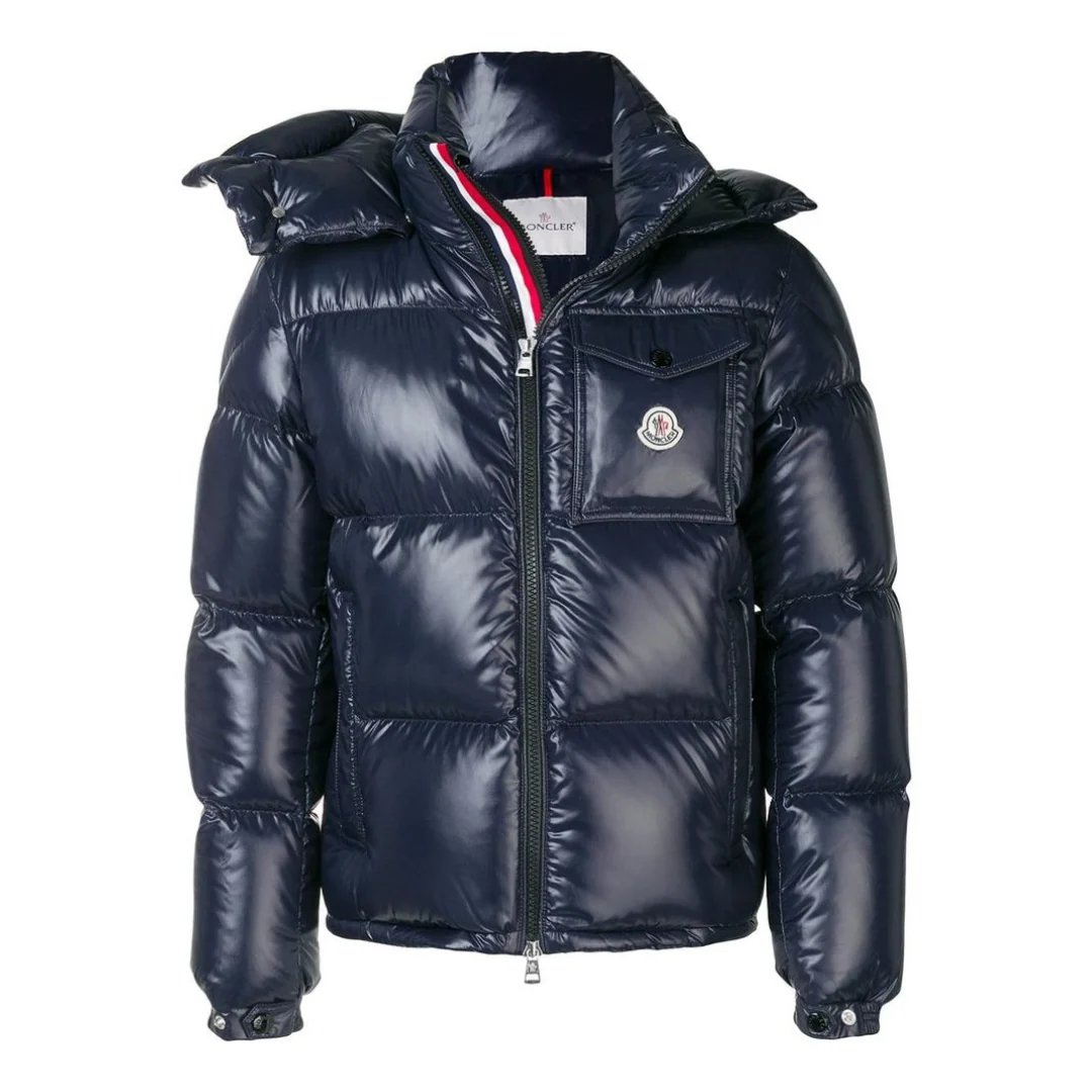Monclr Navy Blue Down Jacket