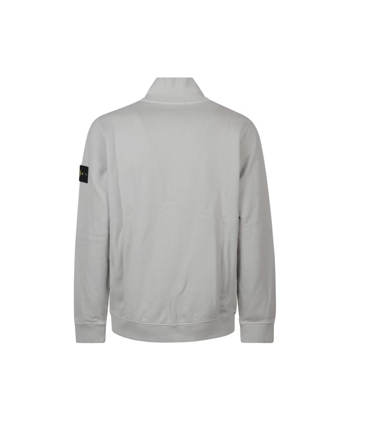 Stone Zip Up Grey Sweatshirt