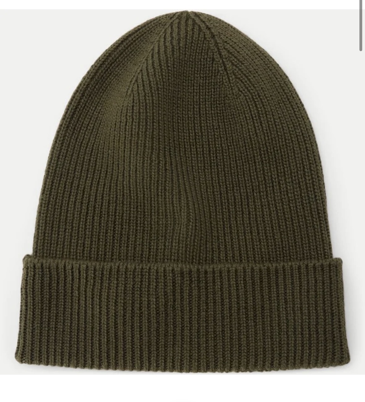 Monclr Olive Green Beanie