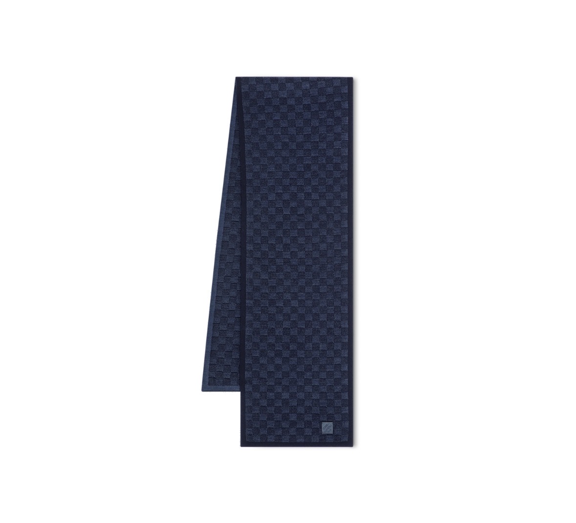 Louis Neo Petit Damier Scarf Navy