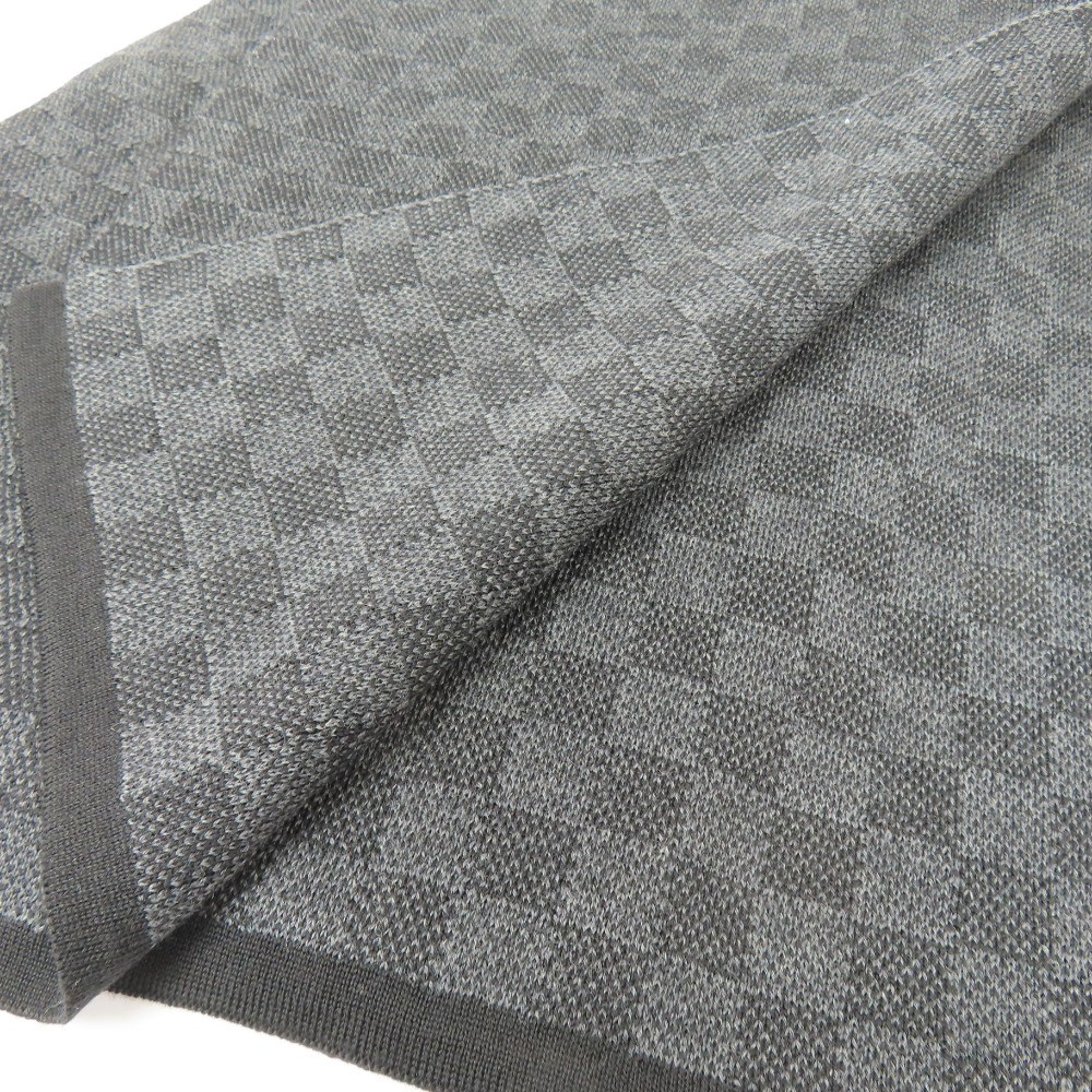 Louis Damier Echarpe Petit Damier Stole with Logo scarf wool