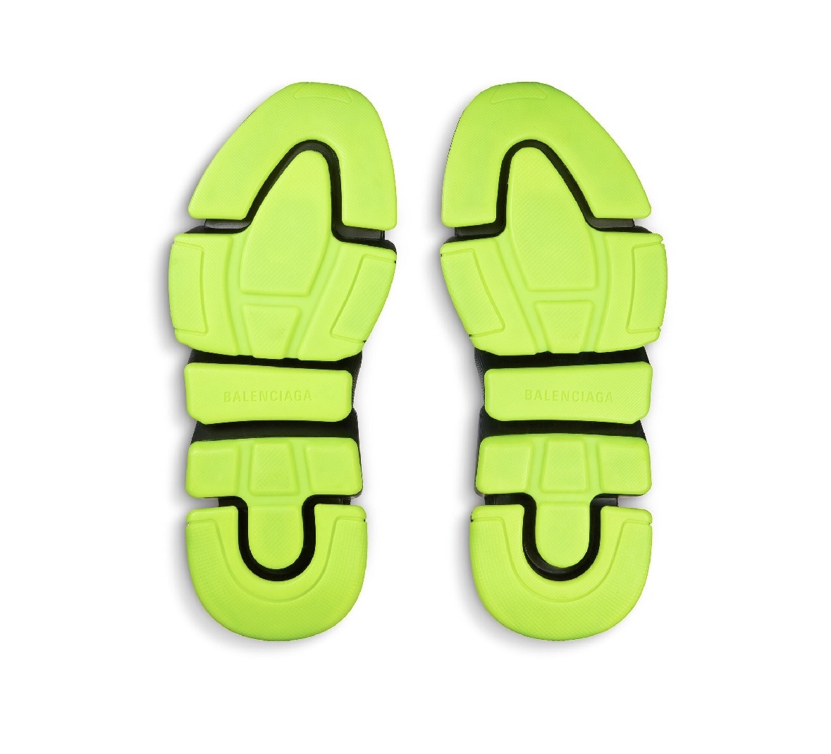 Balenciga Speed Shoes in black with neon details