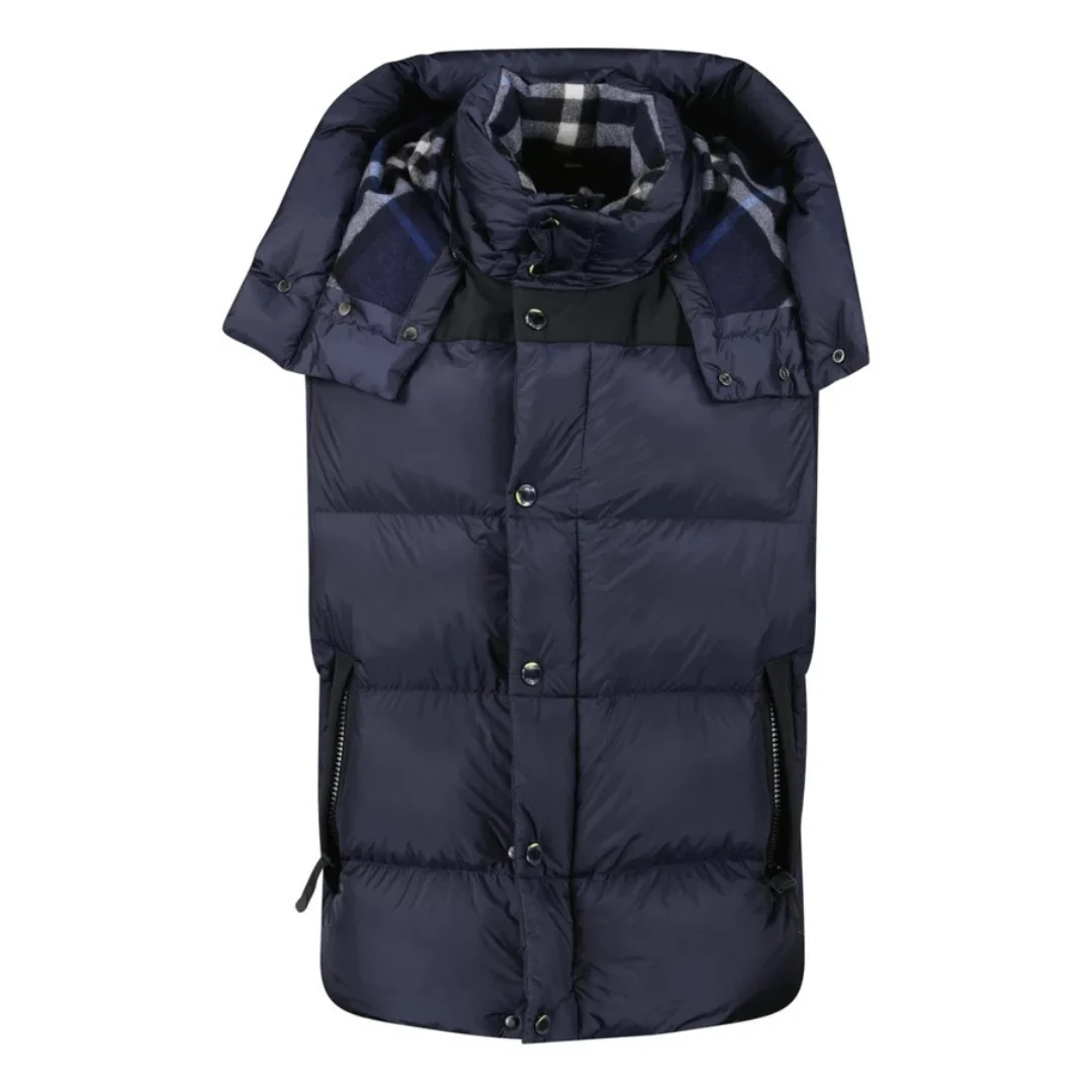 Brbrry Jacket BB Leeds Navy Detachable Men