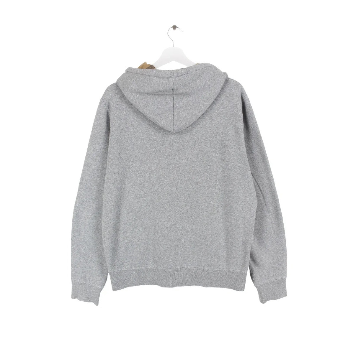 Brbrry Zip Up Hoodie Grey