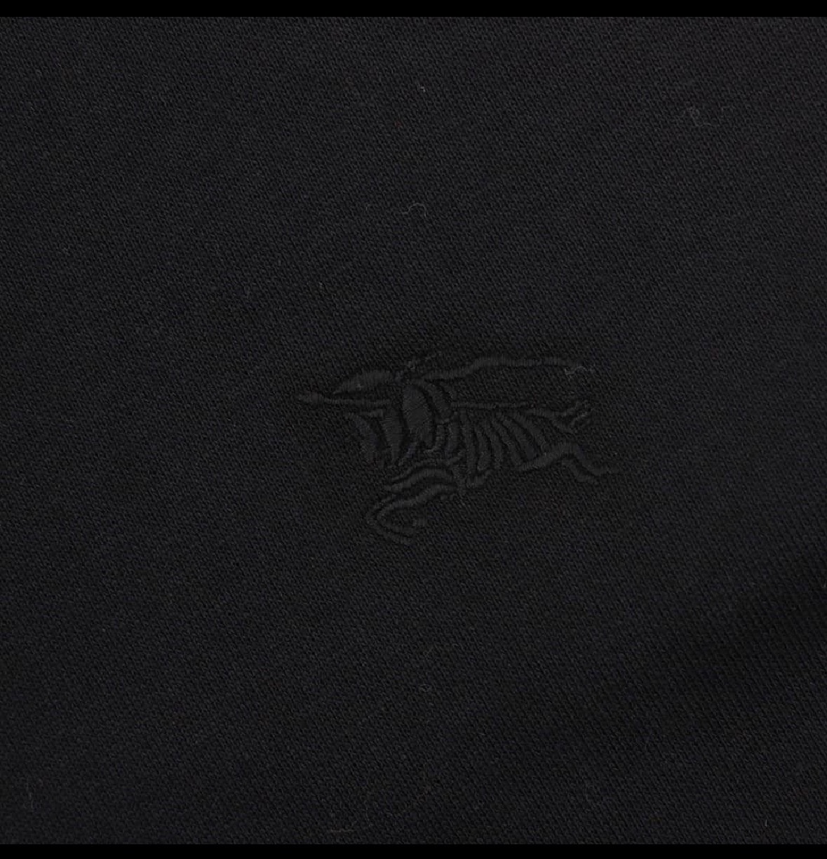 Brbrry Zip Up Hoodie Black