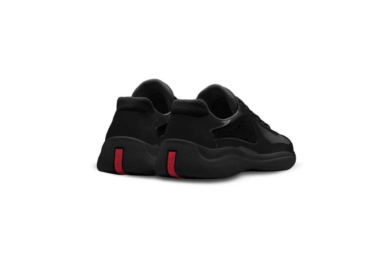 Prda Leather Sneakers Black