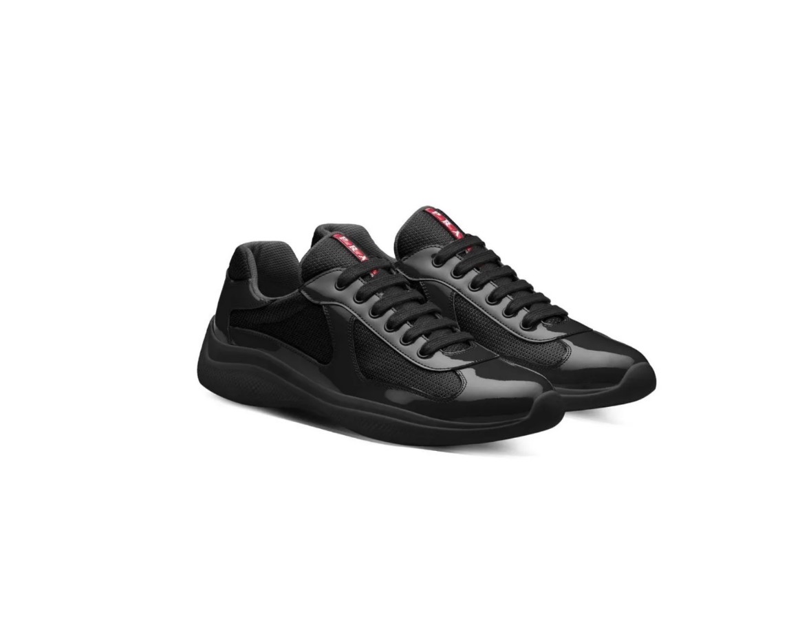 Prda Leather Sneakers Black