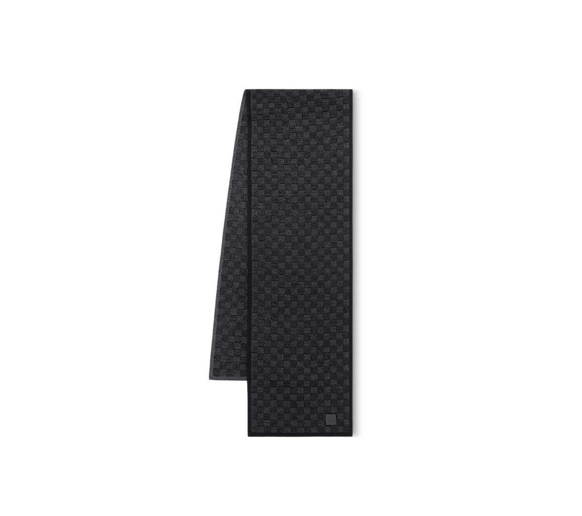 Louis Neo Petit Damier Scarf Black