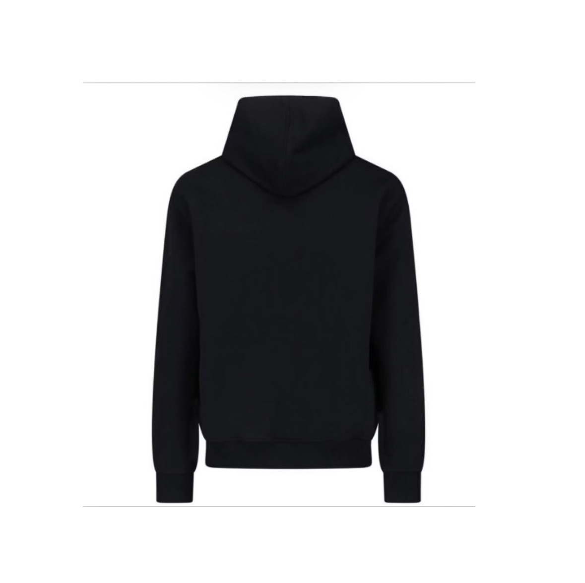 Ami De Coeur Cotton White Black Hoodie