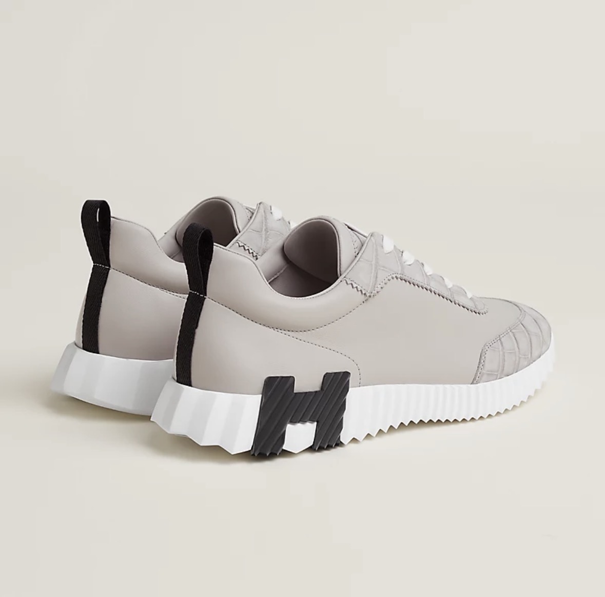 Herme Bouncing Sneaker Beige