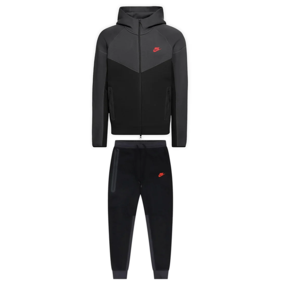 NKE Tech Black/Dark Grey Tracksuit