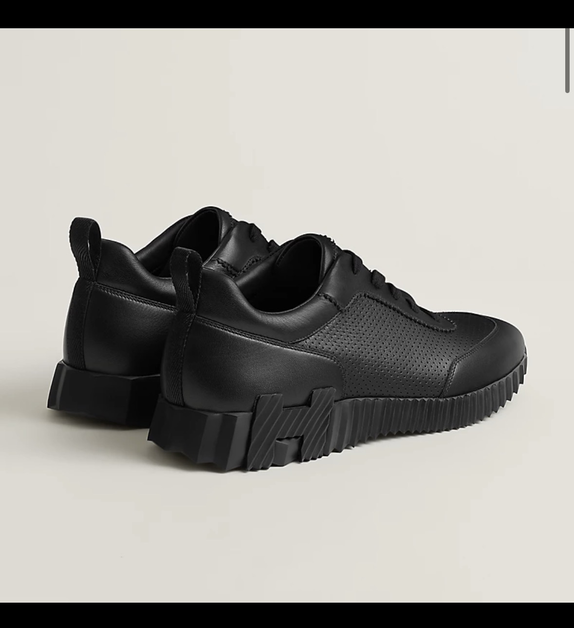 Herme Bouncing Sneaker Noir