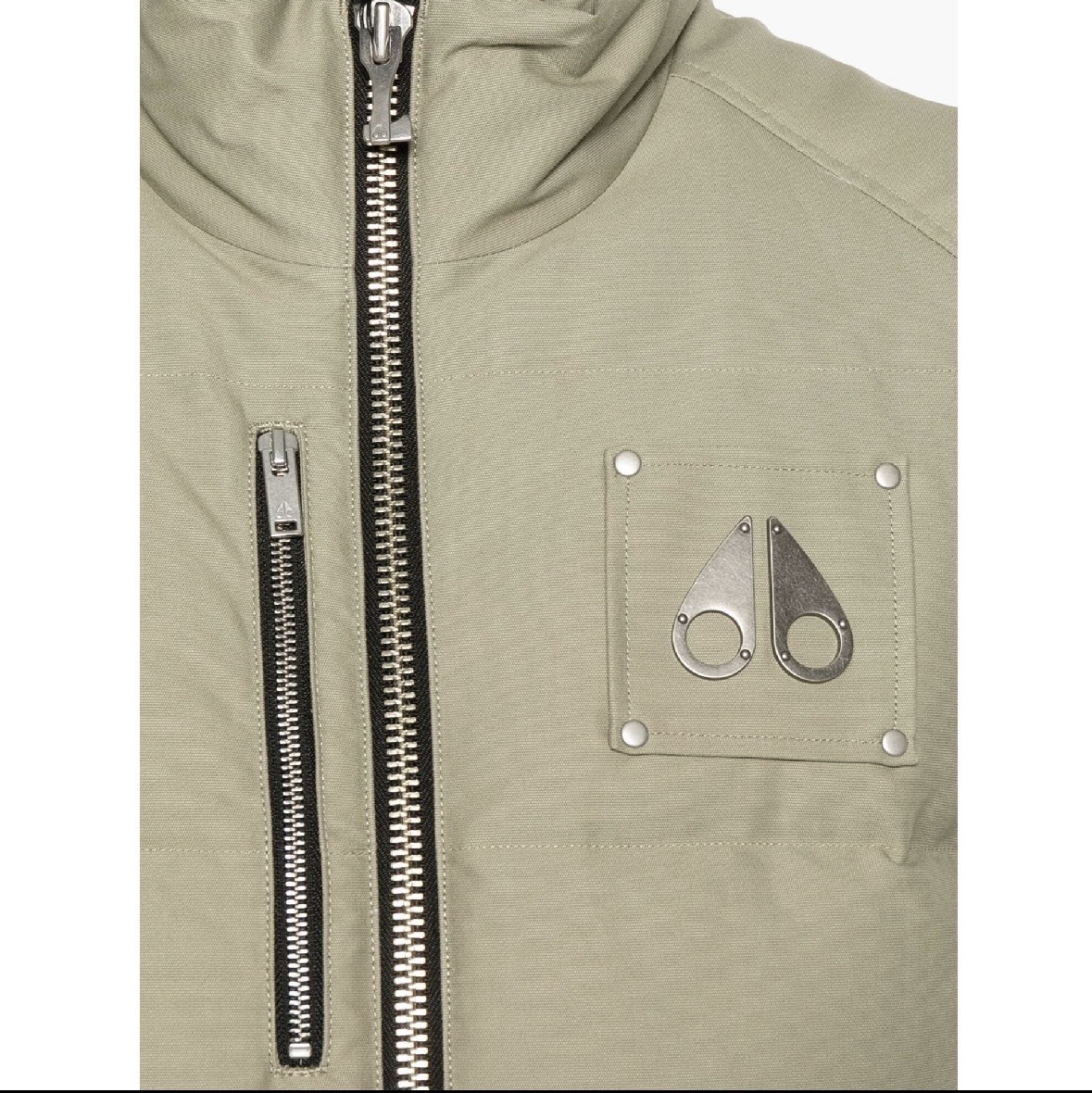 Moose padded down Khaki Vest