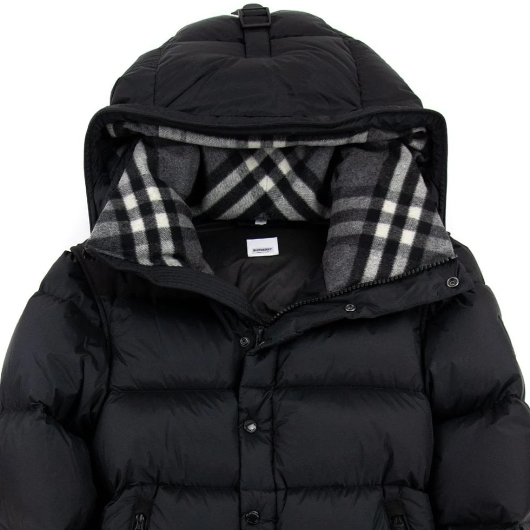 Brbrry BB Lockwell Puffer Black Men Jacket
