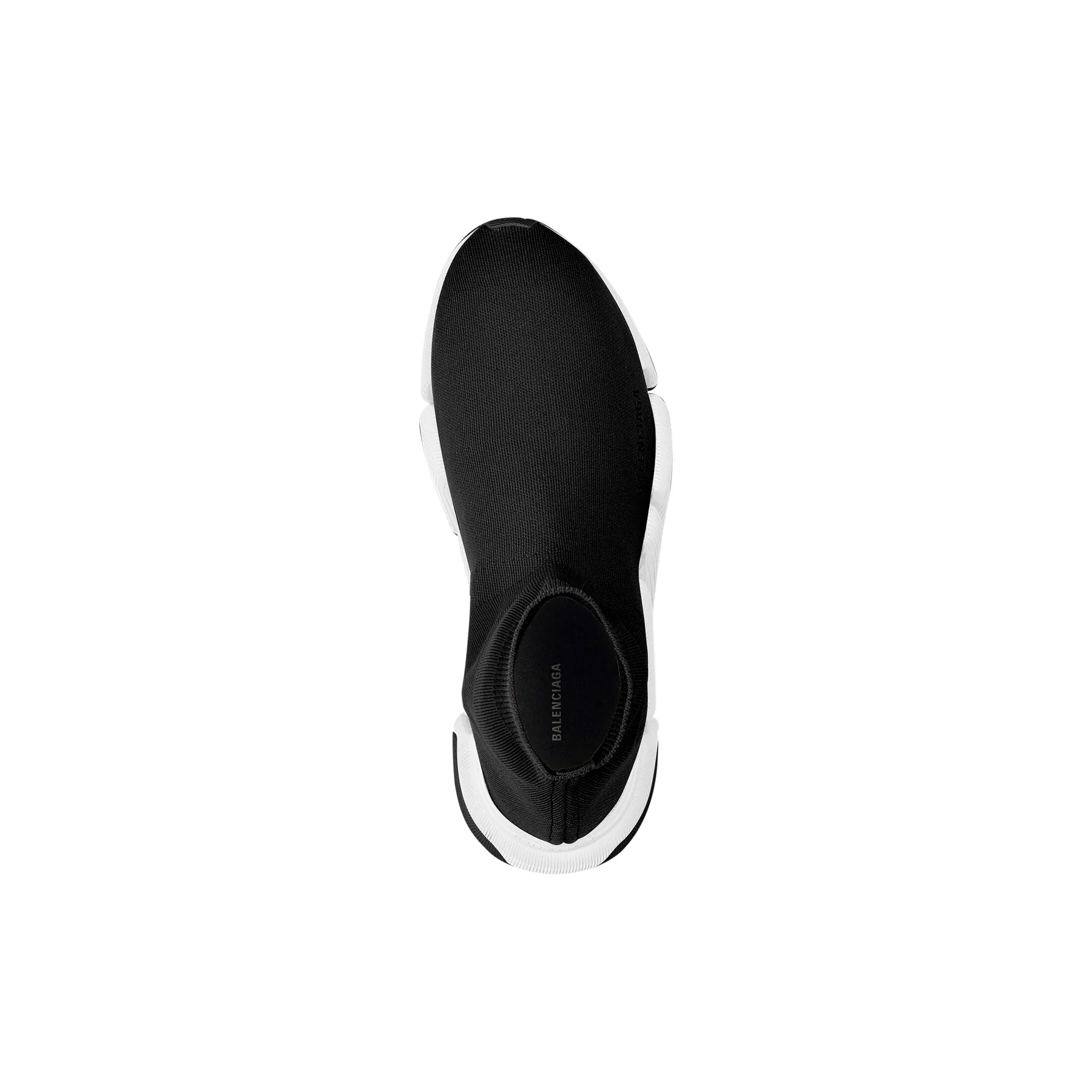 Balenciga Speed Shoes in Black and white V2