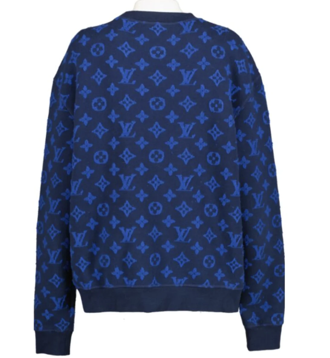 Louis Monogram Jacquard Crew Neck