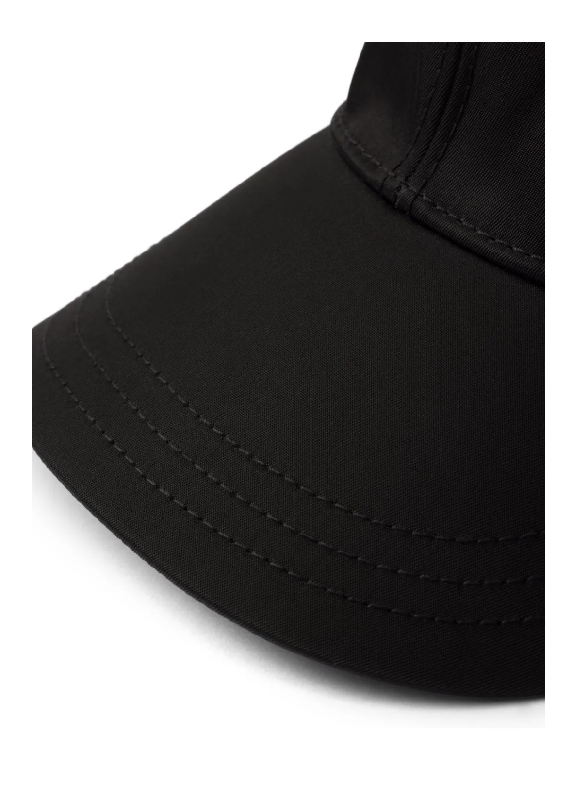 Prda Cap Black with Gold Logo